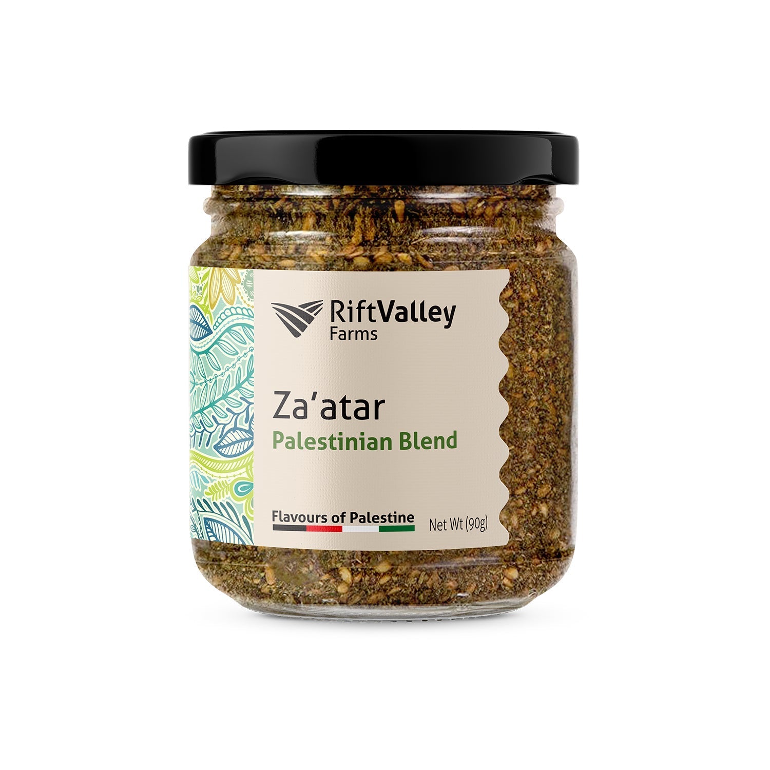 Za’atar aus Palästina im Glas 90 g – Rift Valley Farms Gewürze Rift Valley Farms